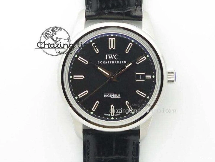 MIROTIME 0424 Portofino Chrono RG Black Dial on Black Leather Strap A HighPerformance 7389